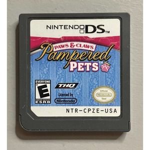 Paws & Claws: Pampered Pets Nintendo DS 2009 Tested Working Fast Shipping